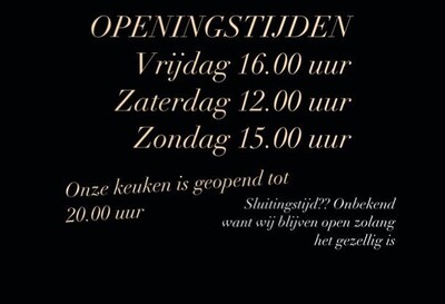 openingstijden
